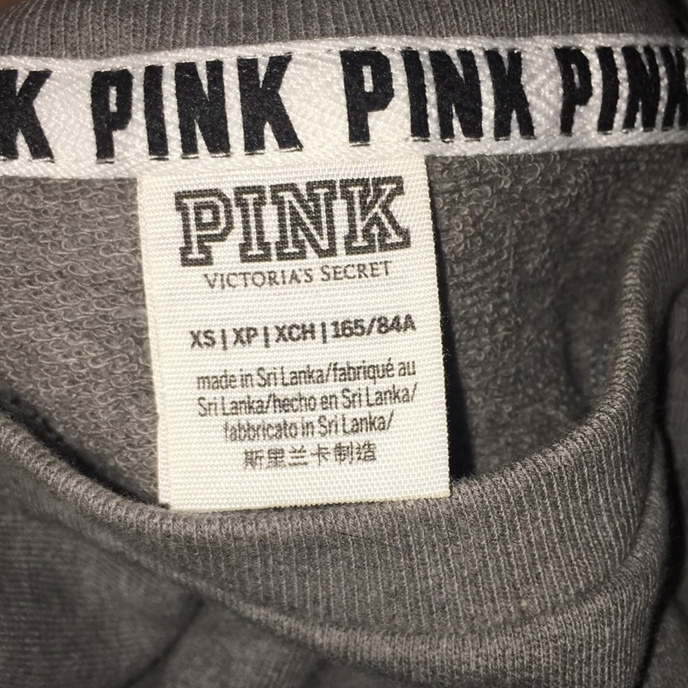 PINK CUT OUT COLD SHOULDER SWEARSHIRT - Picture 8 of 8